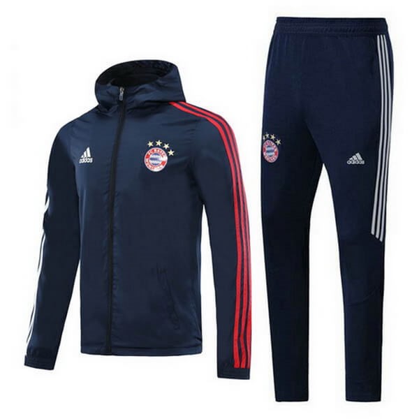 Rompevientos Bayern Munich Conjunto Completo 2020-21 Negro